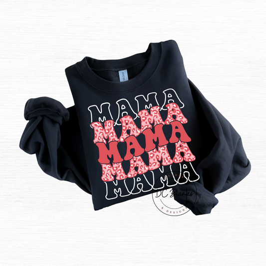 Mama on Repeat Crewneck