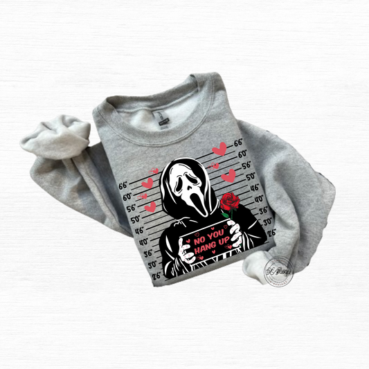 Scream Your Valentine Sweatshirt
